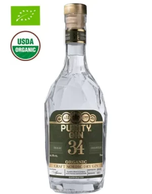Purity 34 Organic Nordic Gin (70cl , 43%)